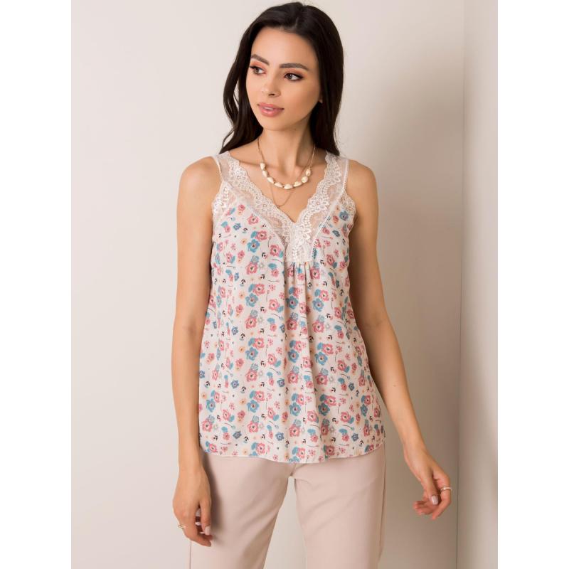 Dámský top Verona SUBLEVEL béžový 