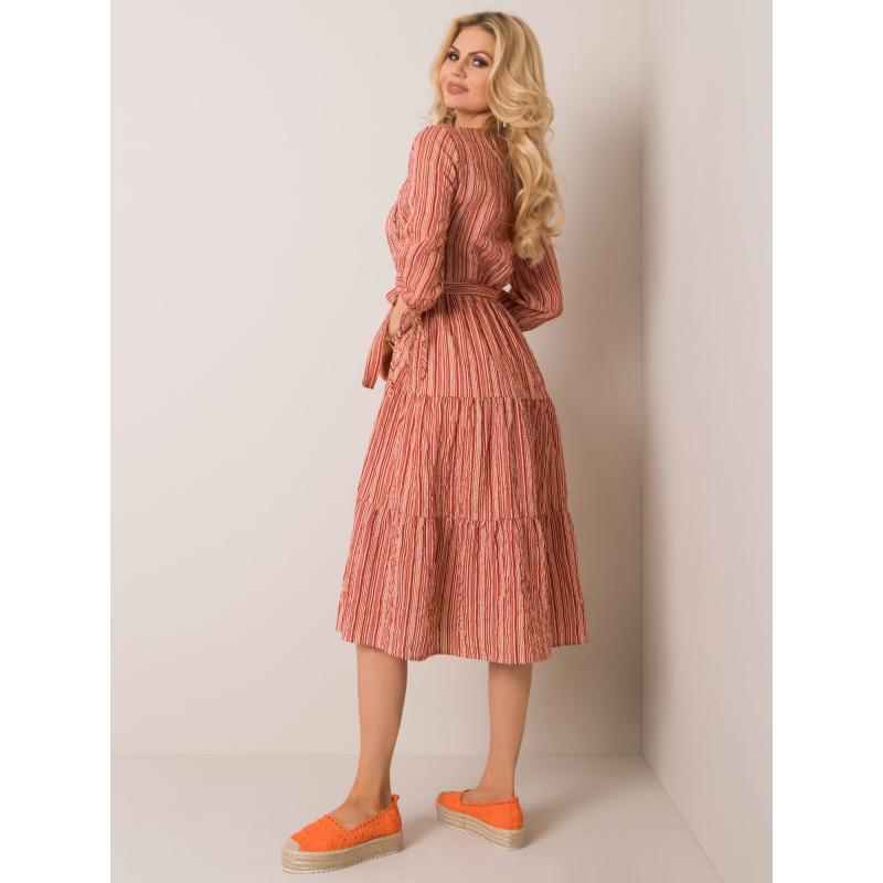 Dámské šaty HANNAH cihlové 