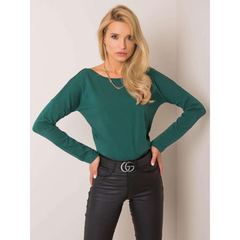 Női blúz LARISSA sötétzöld