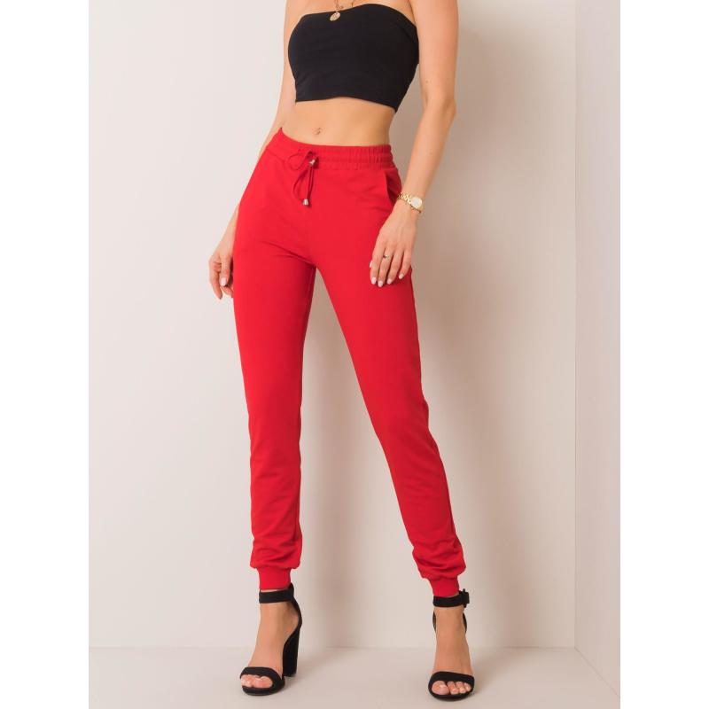 Női nadrág FASTER piros