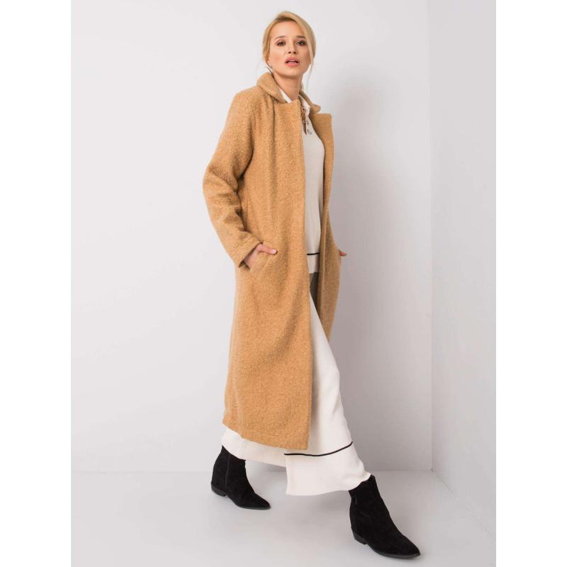 Dámský kabát Paquita RUE PARIS béžový