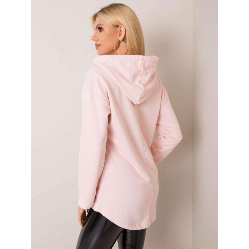 Dámská mikina HATTIE světle růžová 