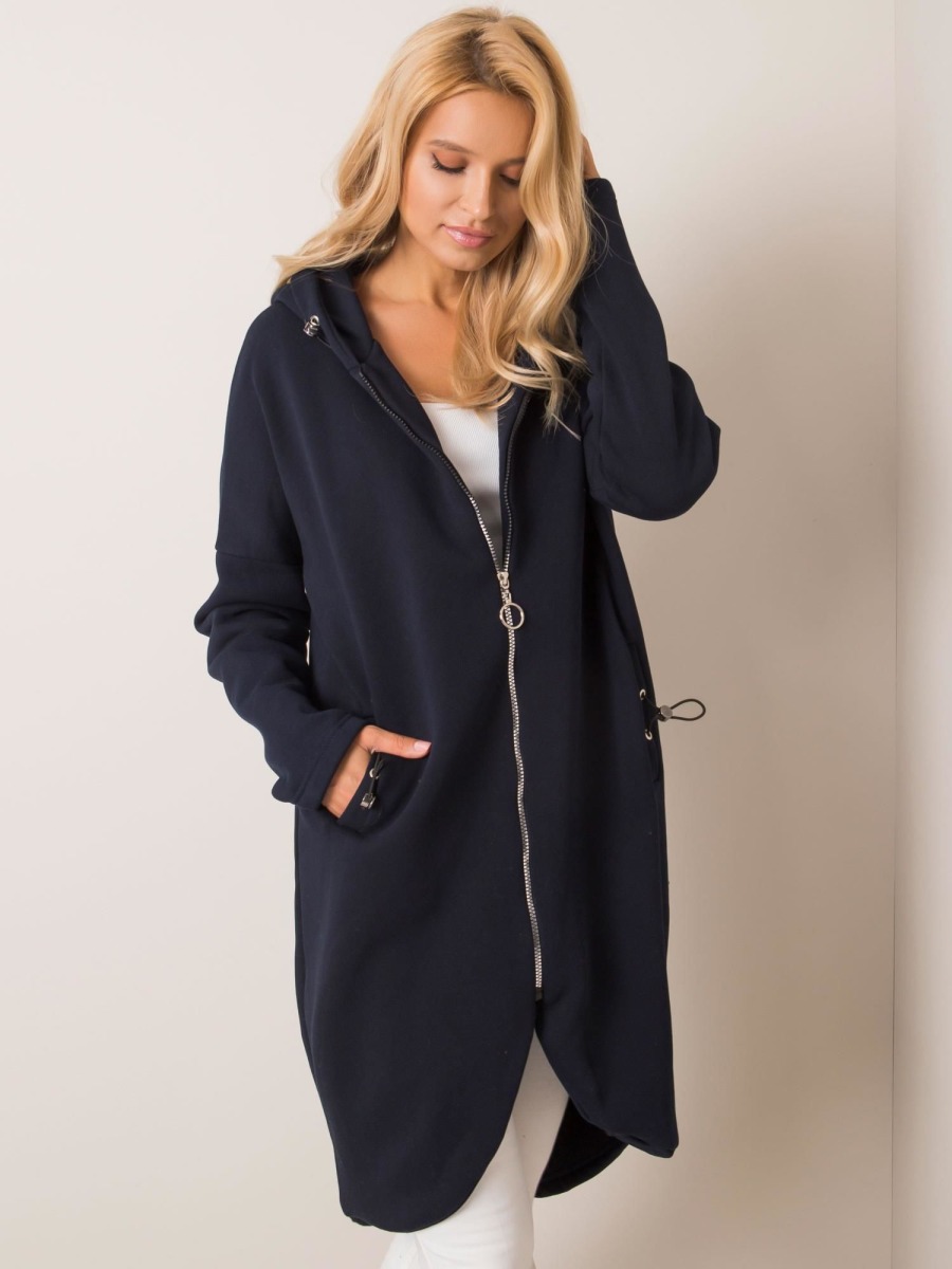 Dámska mikina Tina RUE PARIS navy blue