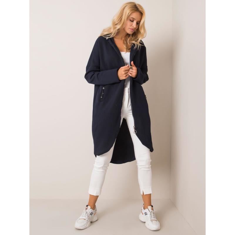 Dámská mikina Tina RUE PARIS námořnická modrá 