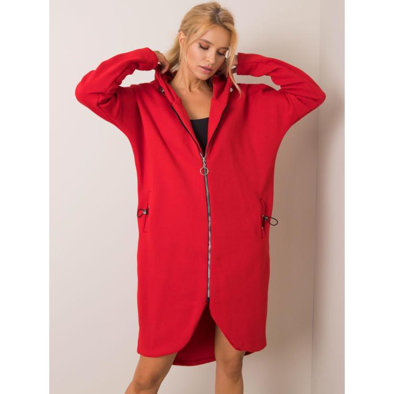 Dámská mikina Tina RUE PARIS červená 