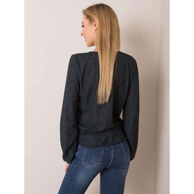 Dámská halenka RICARDA tmavě zelená 