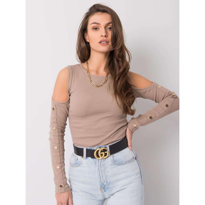 Női blúz NADIA sötét bézs