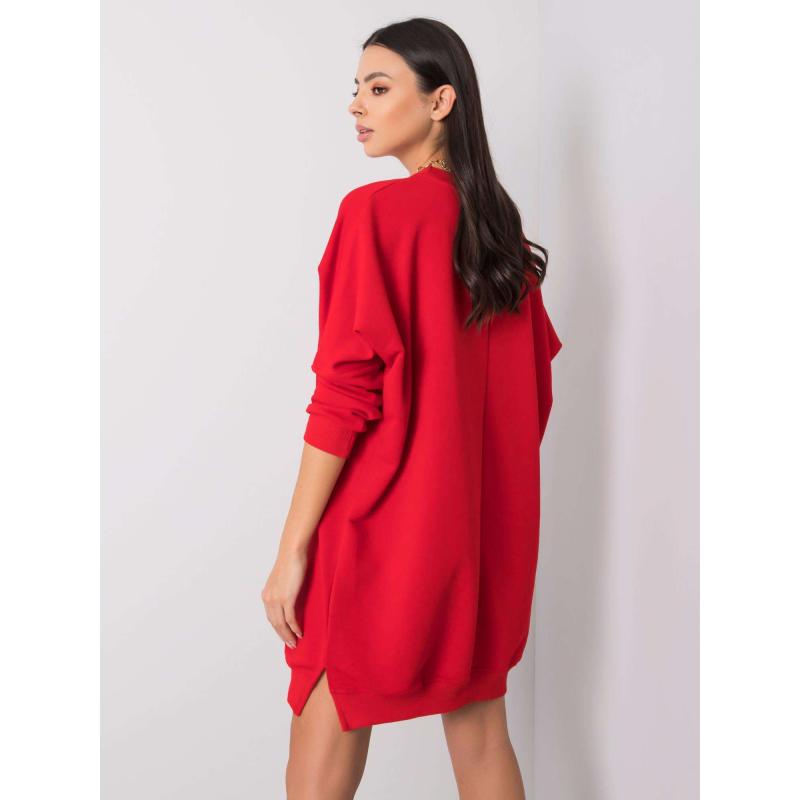 Červené šaty Emille