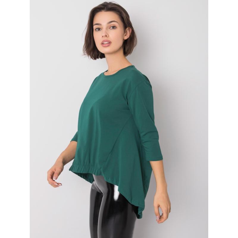 Női blúz LEXY sötétzöld