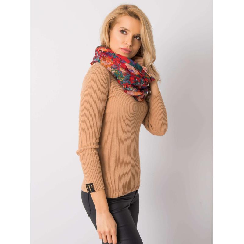 Dámský šátek květinový GRAEME červený 