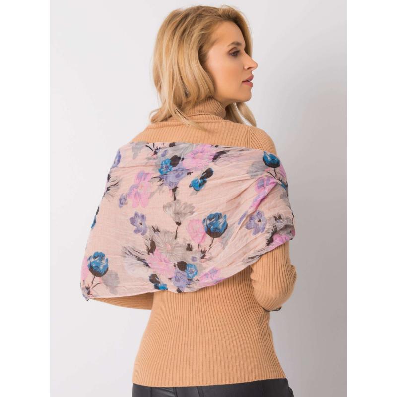 Dámska kvetinová šatka MARCEL ružová