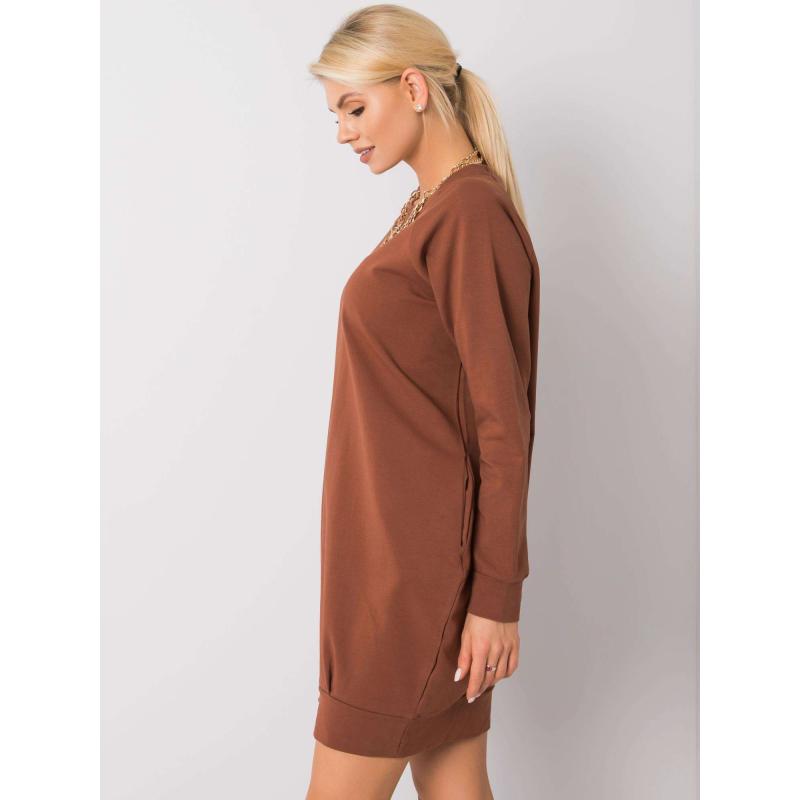 Dámské šaty Cristine hnědé 