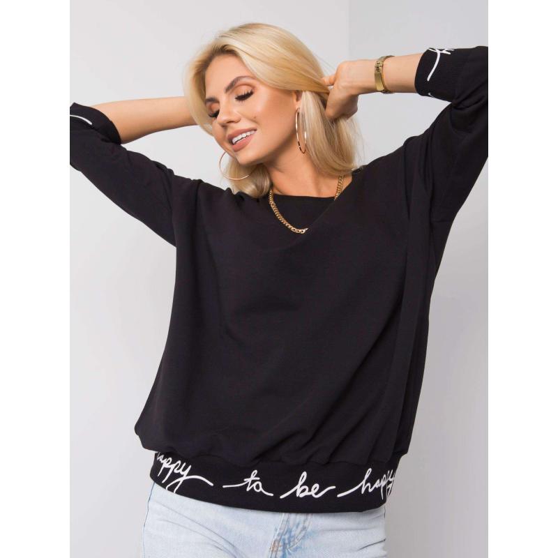 Női pulóver CHARLIZA fekete