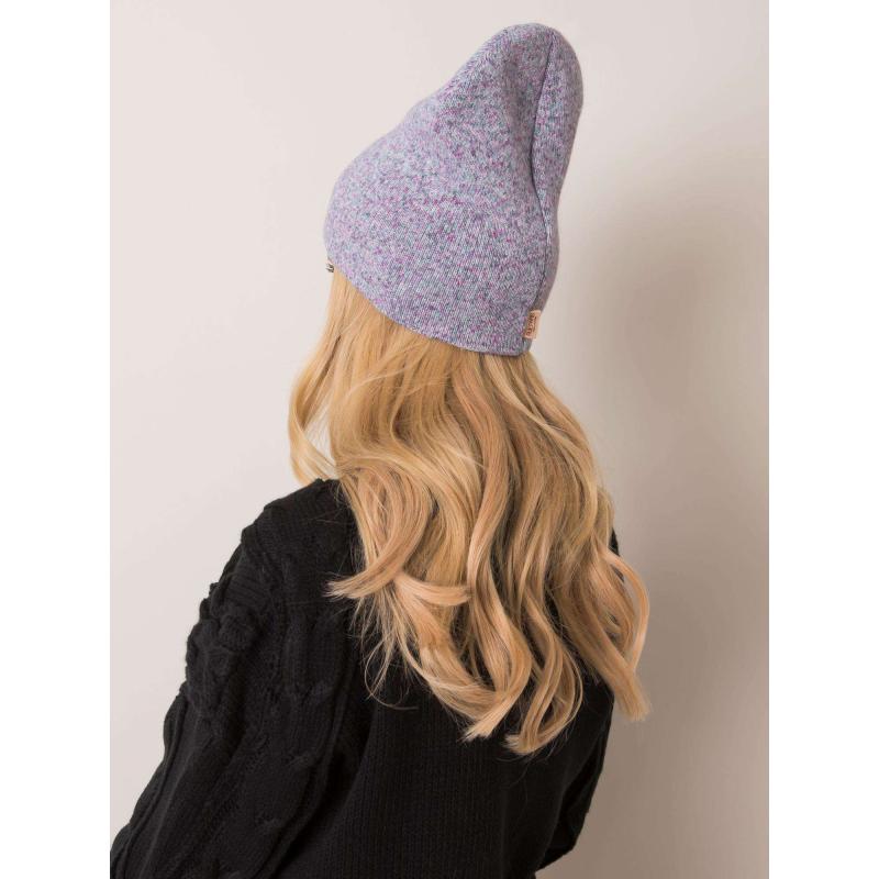 Dámská čepice RUE PARIS fialová 