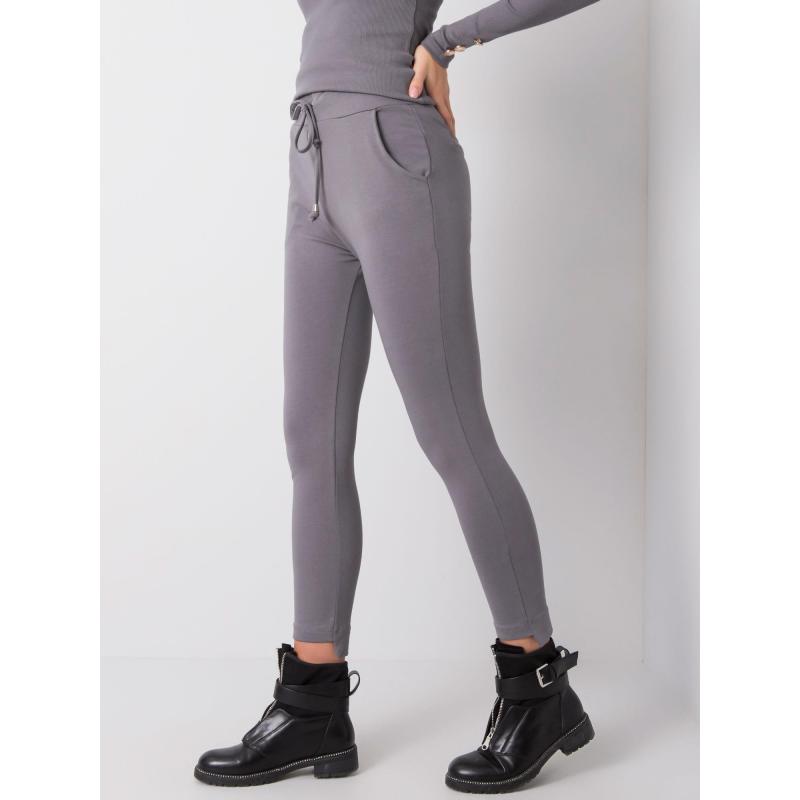 Dámské tepláky DEBORA tmavě šedé 