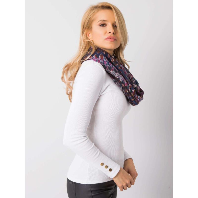 Dámska šatka DAKOTA fialovo-hnedá