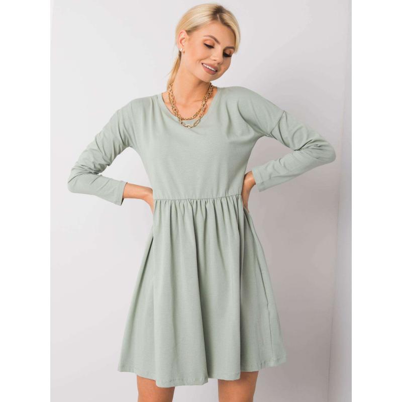 Dámské šaty Vega RUE PARIS pistáciové