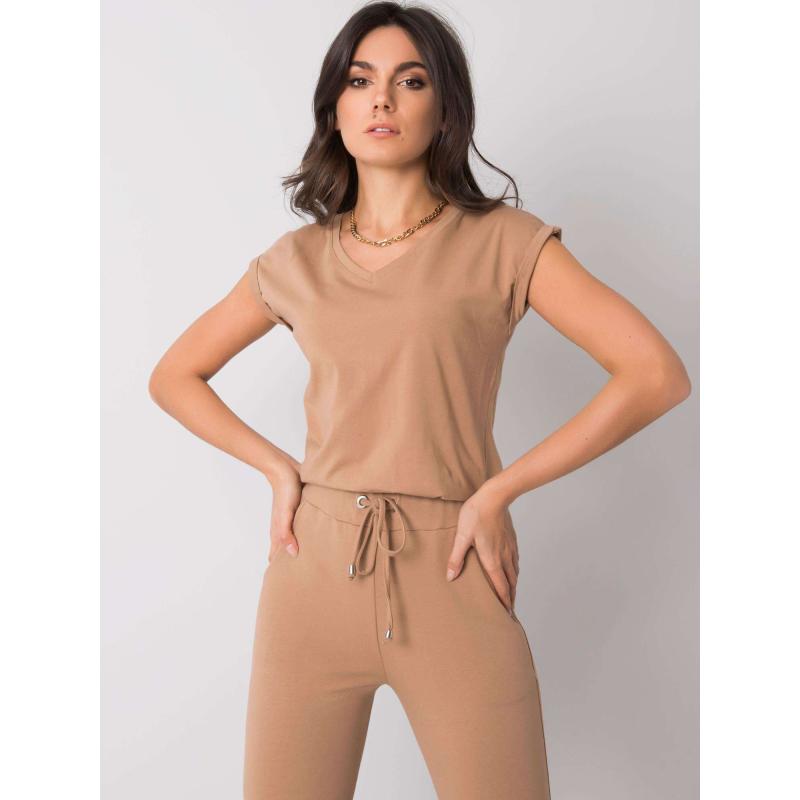 Dámské tričko ELISABETTA hnědé