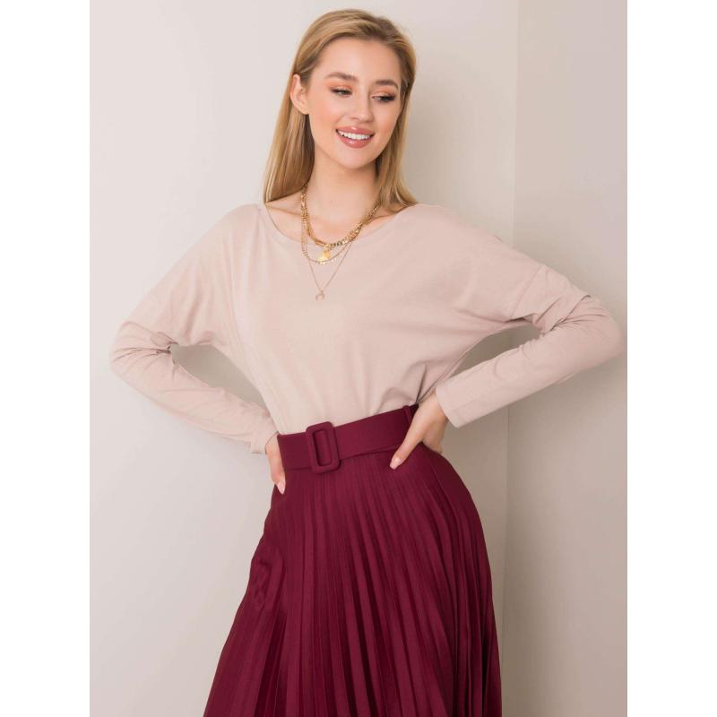 Női blúz LARISSA bézs színben