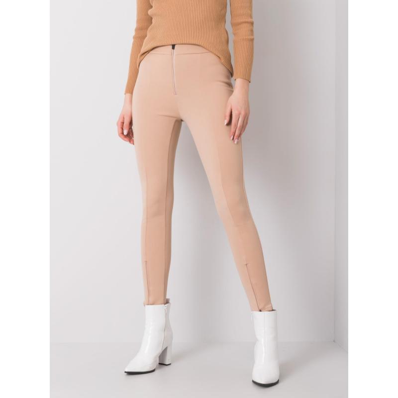 Dámske nohavice Georgia RUE PARIS beige