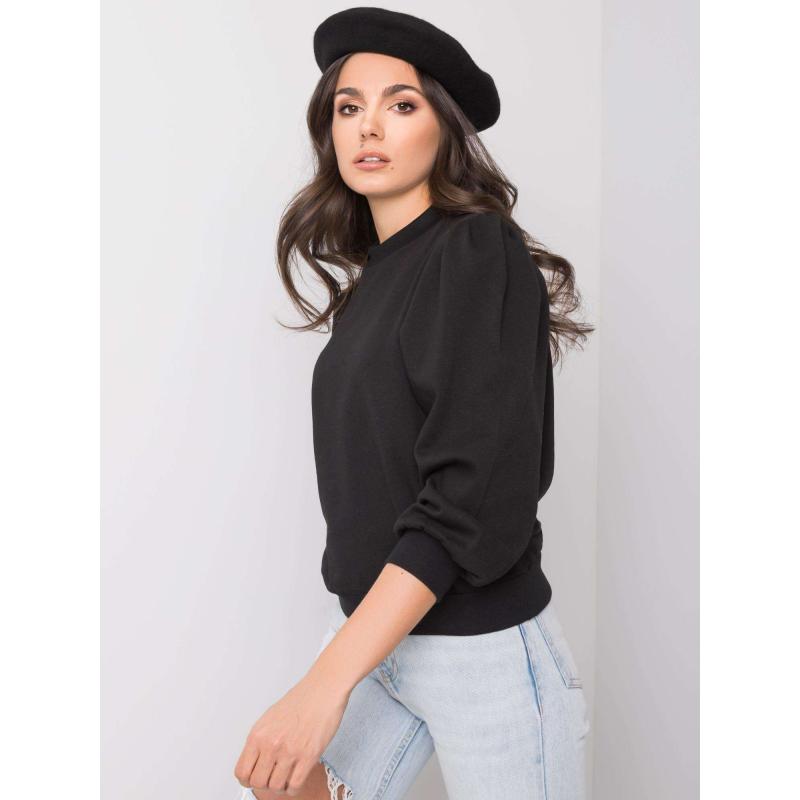 Dámská mikina Hattie DON'T KNOW ME černá 