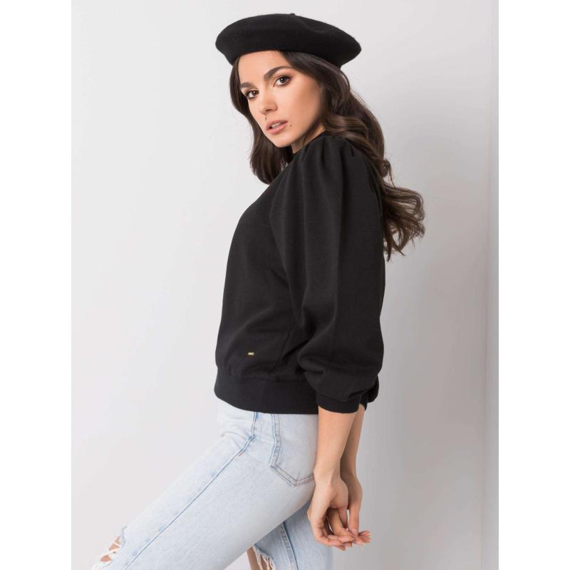 Dámská mikina Hattie DON'T KNOW ME černá 