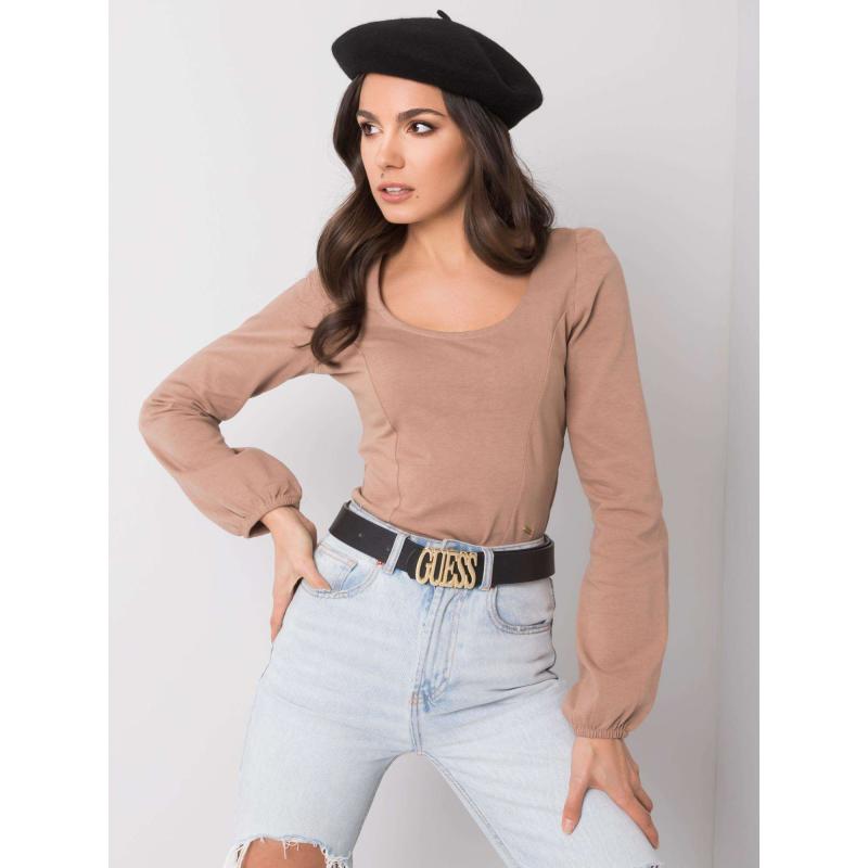 Női blúz DONT barna