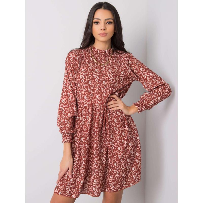 Női Beatriz SUBLEVEL ruha vörös-barna