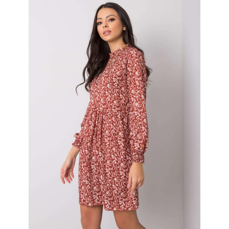 Női Beatriz SUBLEVEL ruha vörös-barna