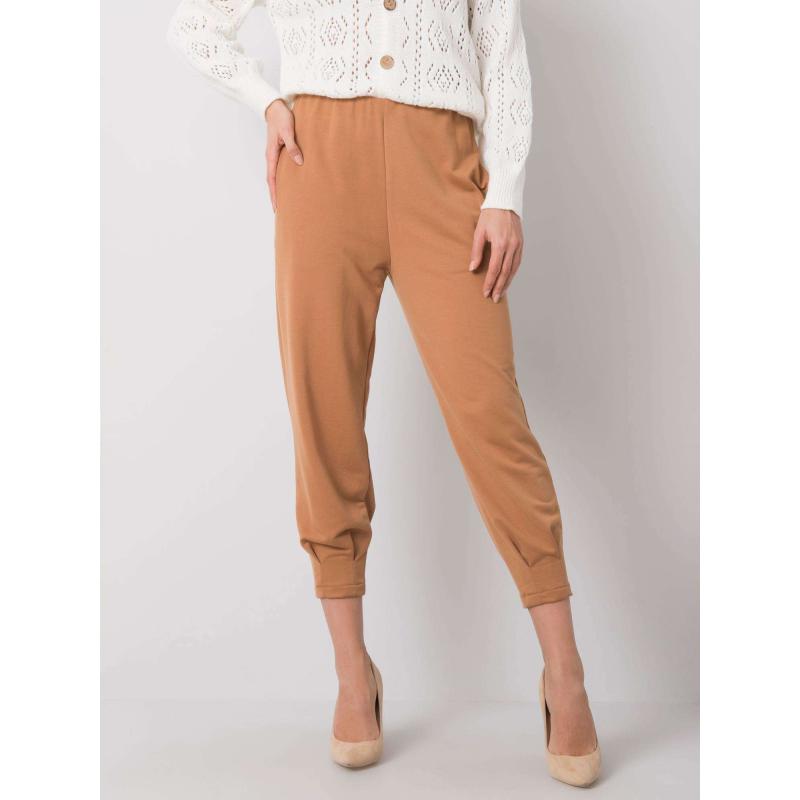 Dámské tepláky Iria RUE PARIS hnědé 