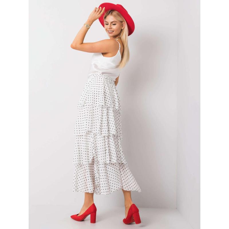 Dámská sukně Maya OCH BELLA bílá 