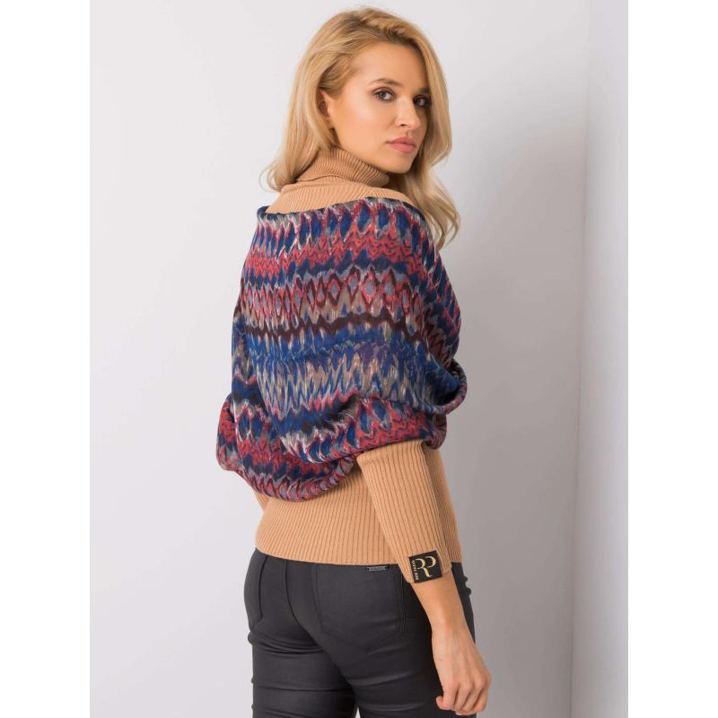 Kobaltovo červená šatka