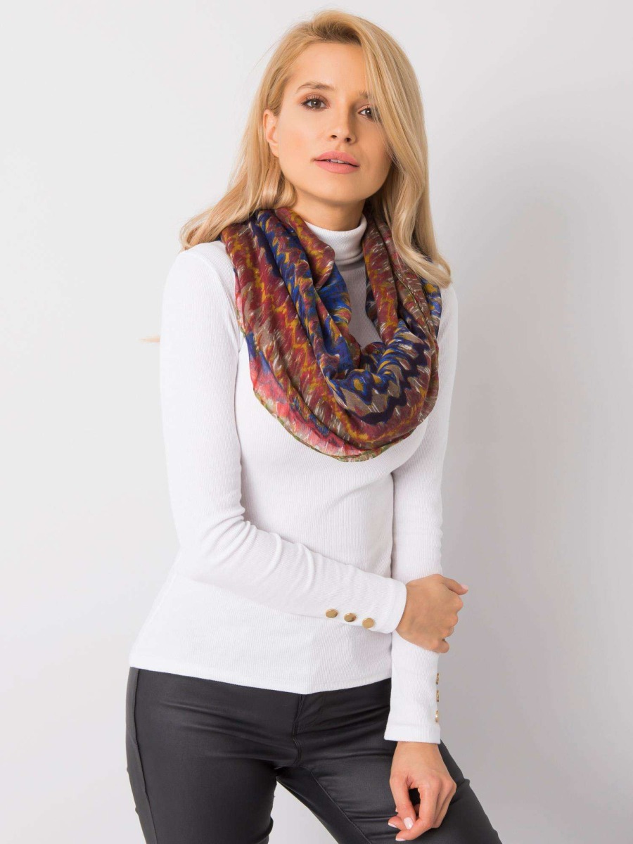 Dámska šatka FINN cobalt burgundy