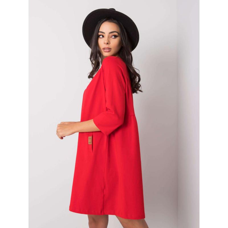 Női ruha DALENNE piros