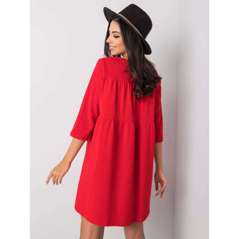 Női ruha DALENNE piros