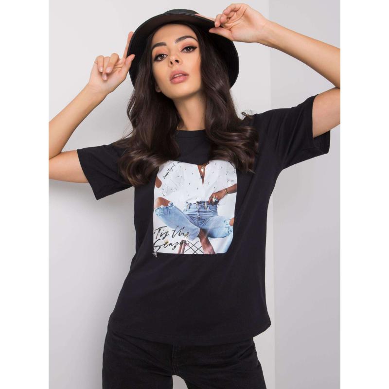 Dámské tričko AYA černé