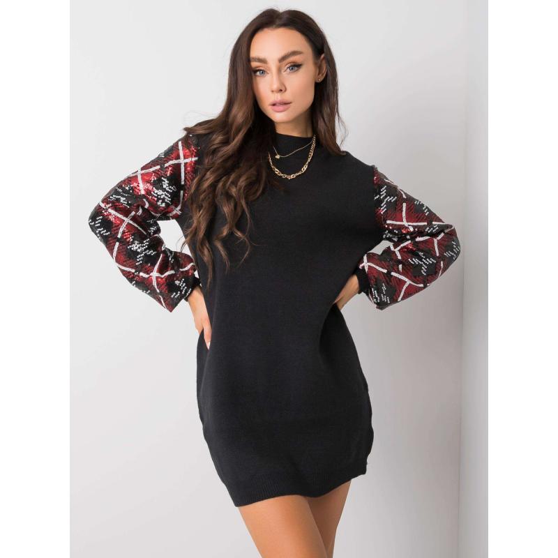 Női ruha LEAH fekete