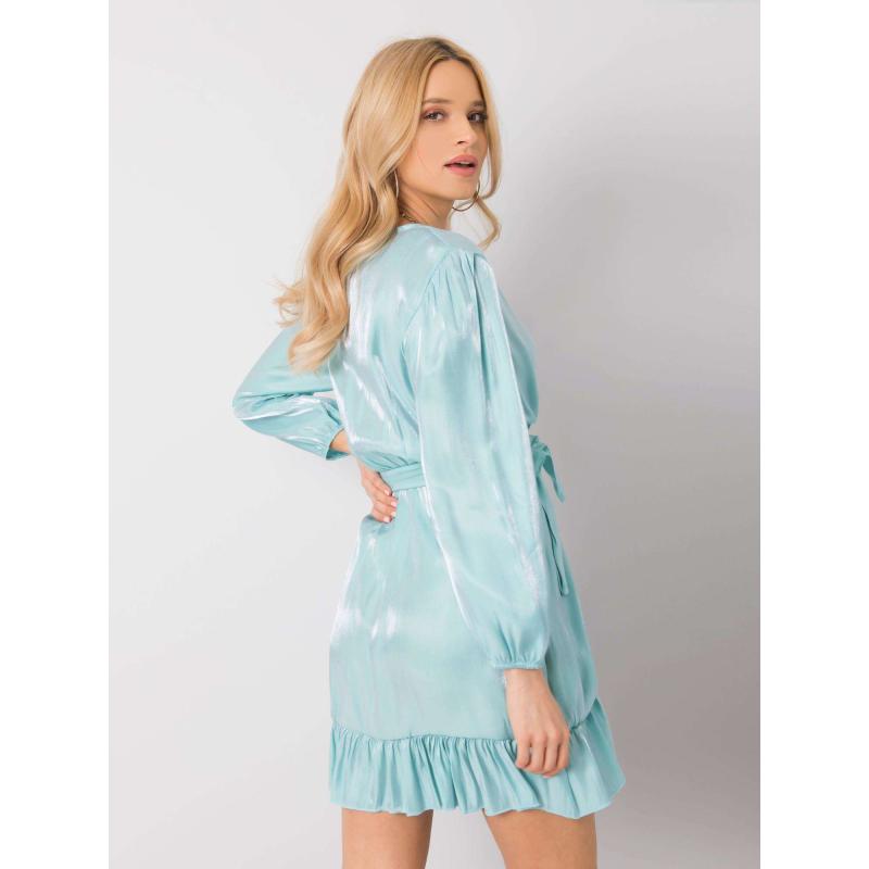 Női JANE menta zöld fodros ruha