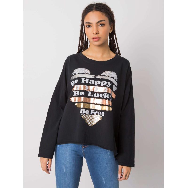 Dámská halenka s dlouhými rukávy MIRIANA černá