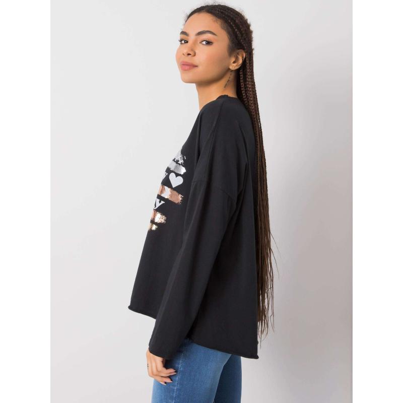 Dámská halenka s dlouhými rukávy MIRIANA černá