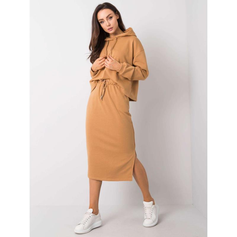 Dámský set Alishia RUE PARIS hnědý 