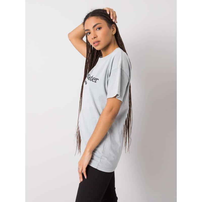 Női póló Michelle RUE PARIS szürke