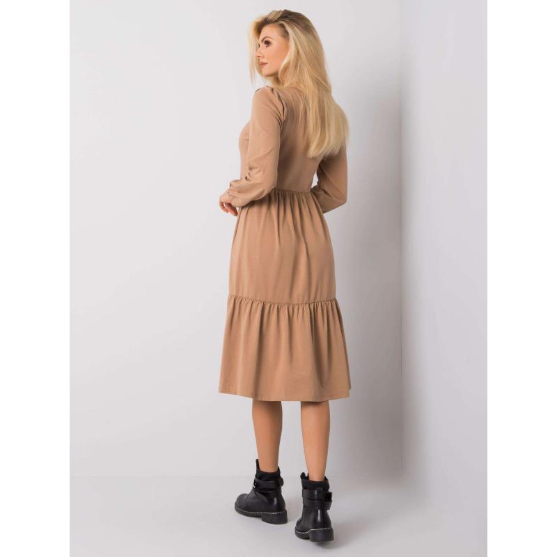 Dámske šaty Yonne RUE PARIS hnedé