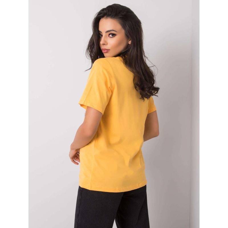 Dámské tričko s nápisem NIKKI světle oranžové 