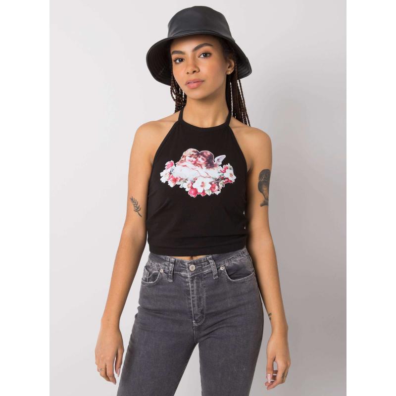 Dámsky top s potlačou Debra RUE PARIS Black