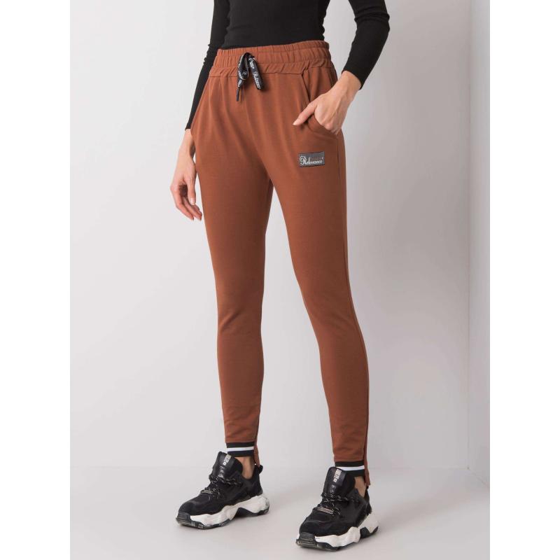 Dámské tepláky LUCIANA světle hnědé 