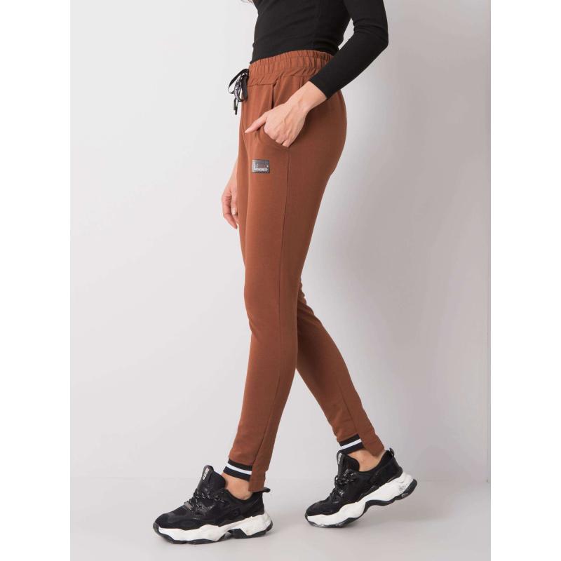 Dámské tepláky LUCIANA světle hnědé 