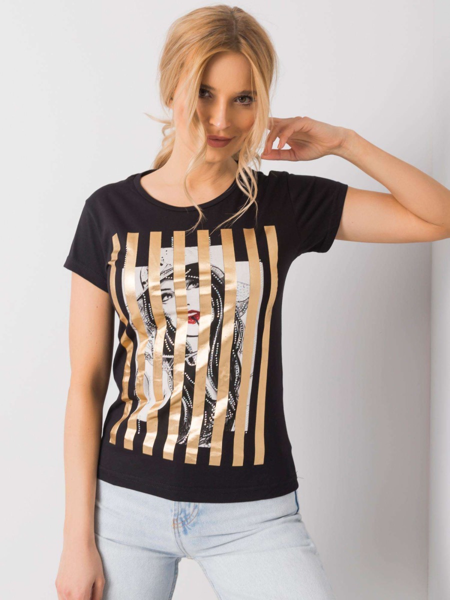 Dámske tričko VALENTINA black
