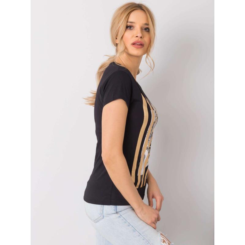 Dámské tričko VALENTINA černé 