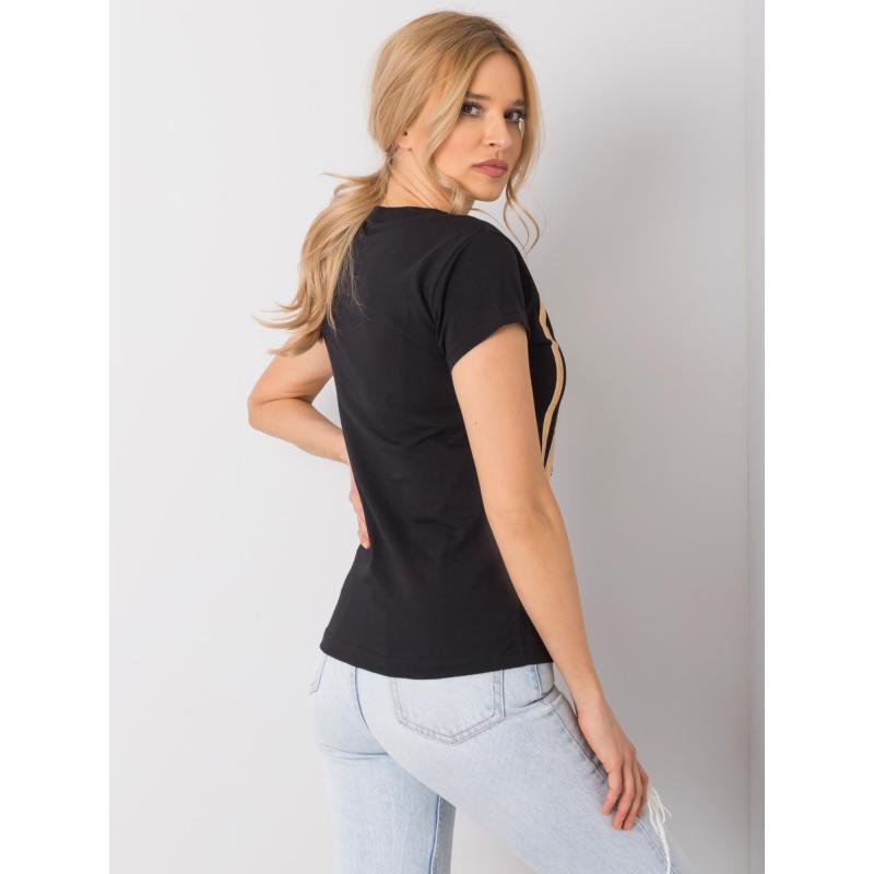 Dámské tričko VALENTINA černé 